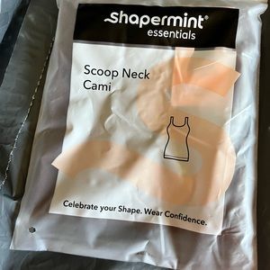 Shapermint scoop neck shaping cami. Brown. New with tags. Xxl
